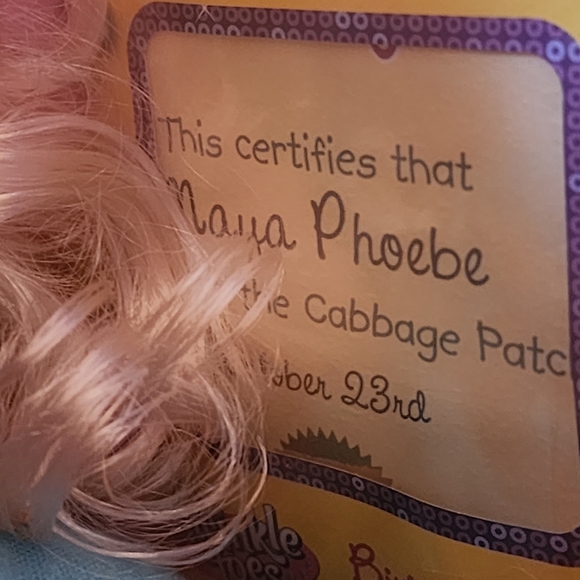 NEW Cabbage Patch Kid Twinkle Toes by Sketchers - Picture 5 of 5